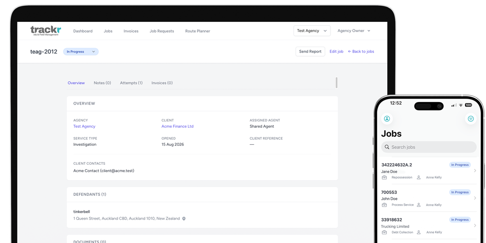 Trackr's user experience is second to none